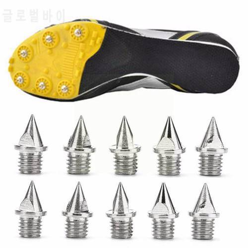30 Pieces Durable Silver Athletic Replacement Running Steel 7mm Shoe Studs Field And Track Spikes Xmas Tree Shoes Track