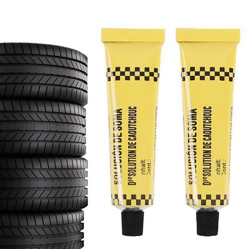 4pcs Tire Repair Glues Inner Tube Puncture Repair Glues Automobile Motorycle Bicycle Tyre Repair Glue Rubber Cold Patch Solution
