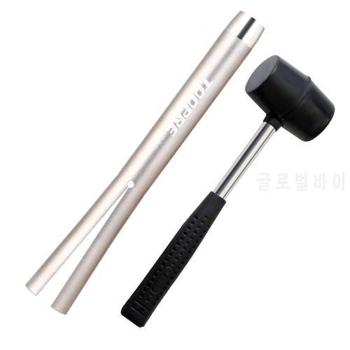 Bike Headset Install Tool Bottom Bracket Cup Removal Press-in Repair Tools Bicycle Remover Disassembly Tool Hammer for BB86 BB92