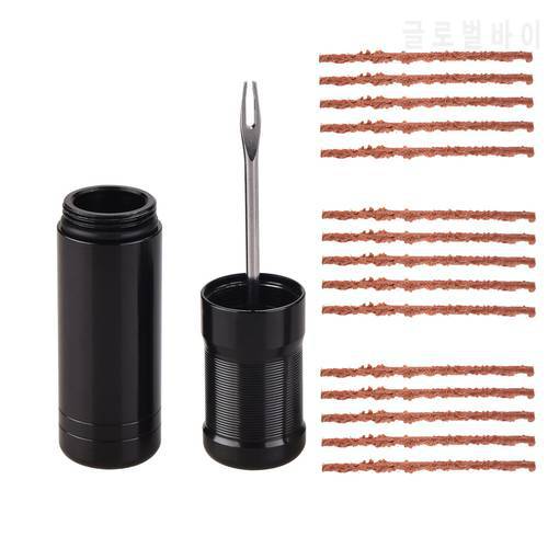 Bike Tubeless Tire Repair Kit Slug Plug Stopper Rubber Bacon Strips and Insertion Tool For Fixing Puncture Flat Road MTB Bicycle
