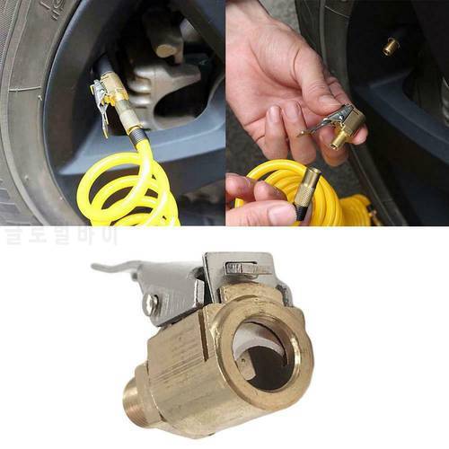 1PC 8MM Car Air Pump Nozzle Adapter Truck Tire Inflator Valve Connector Head Clip Prevent Air Leaks Cycling Accessories