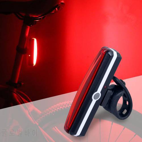 Bike Rear Led Light Usb Red White Bicycle Tail Light Rechargeable Waterproof Strobe 4 Modes Signal For Bicycle Flashing Lights
