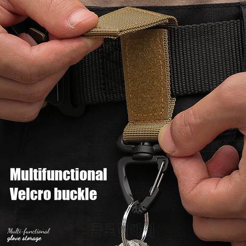 Outdoor Triangle Backpack Hanging Buckle 360-Degree Rotation D-Shaped Fastener Hook Carabiner Keychain Buckles Clip