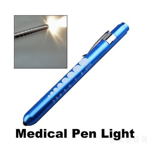 1PC Pen Type Aluminum Pocket Medical Penlight Torch Otoscope LED Flashlight Ophthalmoscope For Doctor Nurse Emergency First Aid
