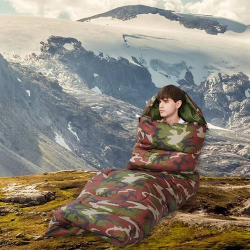 Useful Breathable Fadeless Traveling Sleeping Bag Camping Gear Equipment Sleeping Bag for Relax Sleeping Bag