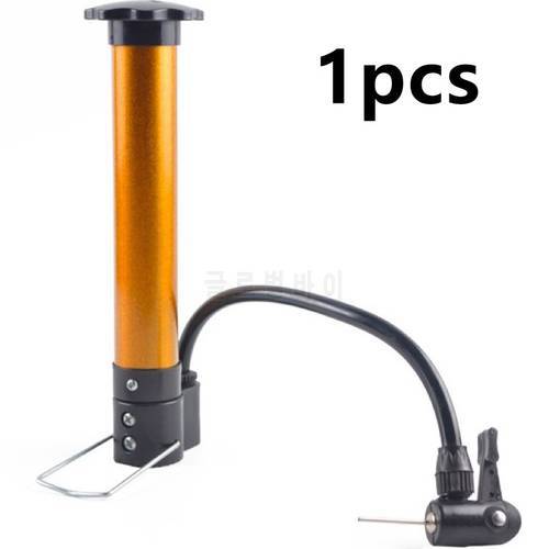 Portable High Pressure Bicycle Pump Air Ball Pump Inflator For Football Basketball Bike With 1 Air Needle