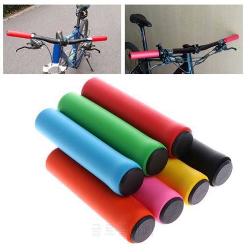 1 Pair Bicycle Grips Bicycle Silicone Ultralight Grips Non-slip Wear-resistant Cycling Bicycle Parts Bicycle Accessories
