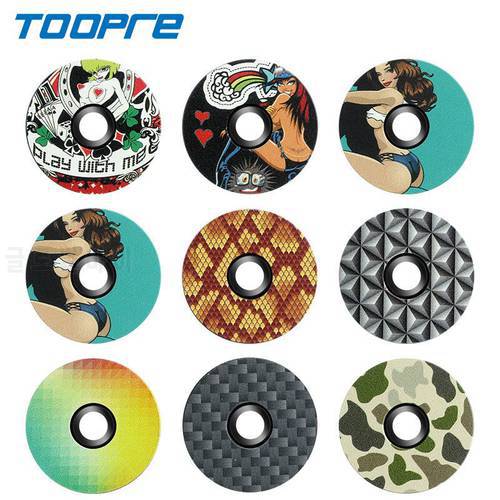 Bicycle Stem Top Cap Bike Bowl Cover For 28.6mm Fork Tube Headset Cap Cycling Accessories
