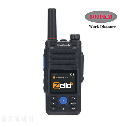 HamGeek HG-369 POC Radio Walkie Talkie Wifi Bluetooth 2G/3G/4G Network Radio For Zello Real-pttc Communication Distance 5000KM