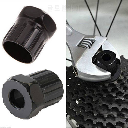 Bike Rear Cassette Cog Remover Bicycle Repair Extractor Freewheel Socket Black Tool Bicycle Cassette Crank Wheel Removal Tool