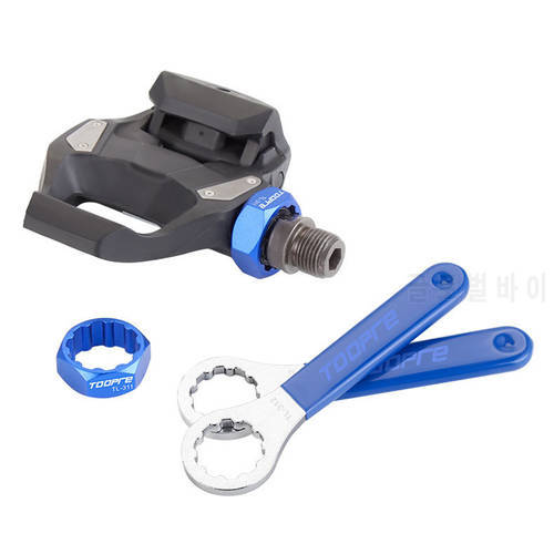 Bicycle Pedals Axle Spindle Lockring Removal Tool 10T For SPD Loosen Nut Cone For 10 tooth Lock Pedal Fixing Ring Cycling Parts