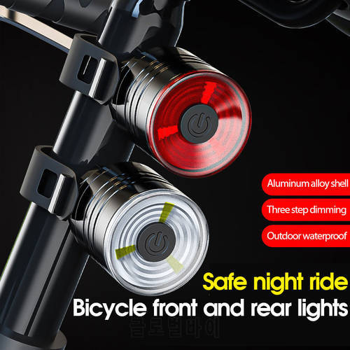 Waterproof Bicycle Rear Tail LED Helmet Cycling FlashLight Safety Warning Lamp Battery Safety Warning Light Bike Accessories New