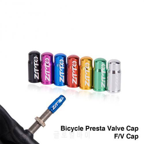 ZTTO Bicycle Valve Aluminum Alloy Bicycle Mountain Bike Road Bike Method Nozzle French Mouth Valve Cap Dust Cap Rocket-shaped