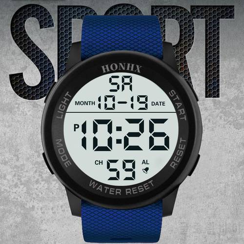 Luxury Sports Watch Men Analog Digital Military Sport Watches LED Waterproof Wristwatch Gift for Men 2022 Relogio Masculino