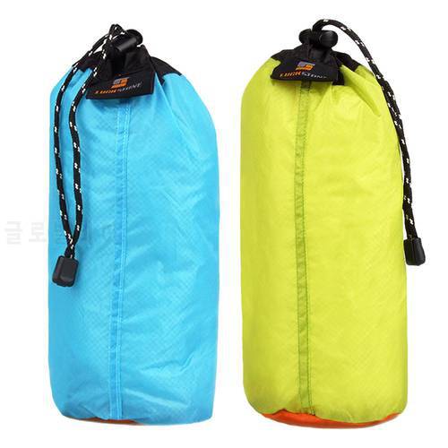 Drawstring Bag Ultra Light Waterproof 20D Nylon Silicon-coated Drawstring Storage Stuff Sack Dry Bag Outdoor Waterproof Dry Bag