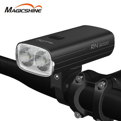 2021 NEW Magicshine RN3000 Bicycle Headlight MTB Road Bike Bright Light Flashlight Waterproof USB Rechargeable 3000 Lumens LED