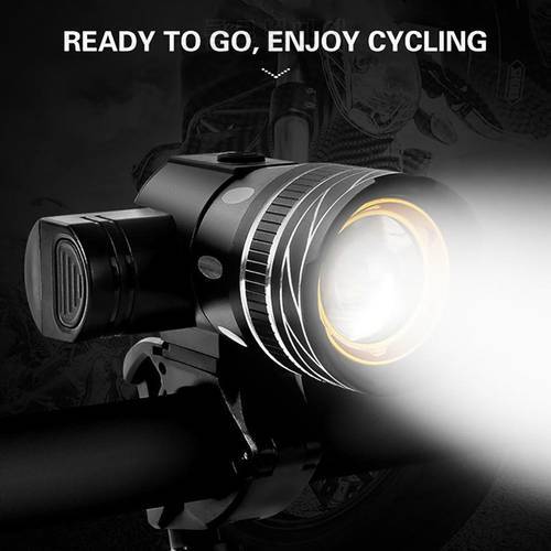 Z30 15000LM T6 LED Light Bike Bicycle Light USB Rechargeable Headlight Flashlight Waterproof Zoomable Cycling Lamp for Bike
