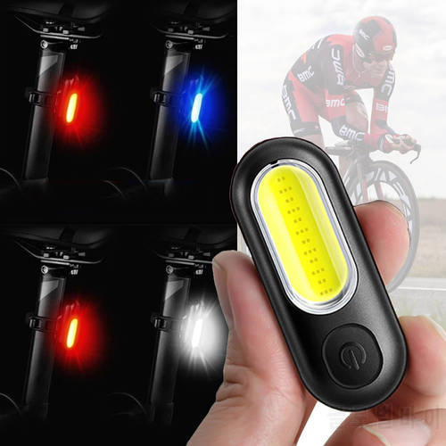 Bicycle Light LED USB Rechargeable Bike Tail Lights Waterproof Safety Warning Night Riding Rear Light Bicycle Lamp For MTB Bike