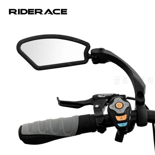 Bicycle Handlebar Rear View Mirror Adjustable Wide Range Mountain MTB Bike Back Sight Reflector Universal Cycling Mirrors
