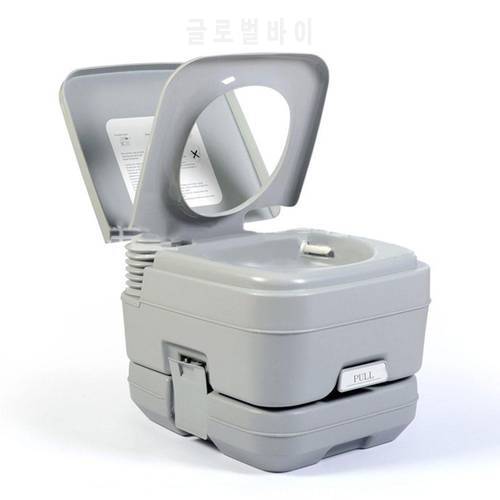 Portable Toilet Outdoor Camping Mobile Toilet For Home Hospital Travel Boat With Waste Tank Built-In Pour Spout Washing Sprayer