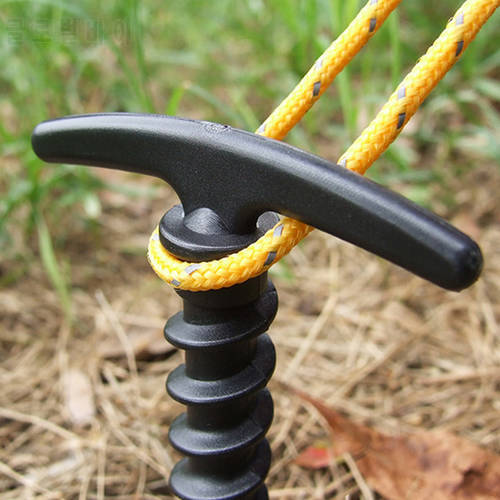 1/5/10pcs/Pack Outdoor Camping Tent Pegs Ground Nails Screw Anchor Stakes Pegs Hiking Tent Stakes Pins Tent Accessories
