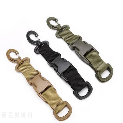 Climbing Hiking Hunting Hanging Buckle Tactical Gear Keychain Clip Men&39s Belt Tactical Clip