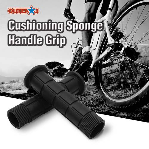 Bicycle MTB BMX Road Mountain Bike Cycling Soft Rubber Handlebar Lock-on Mushroom End Grips Bicycle Part Accessorie
