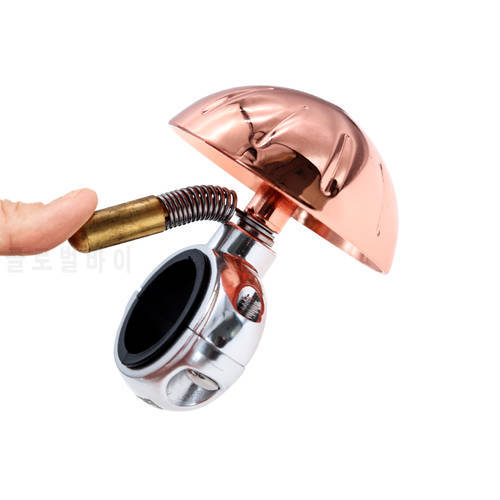 Genier Bicycle Copper Bell MTB Road Bike Handlebar Copper Horn Satety Cycling Warning Bell Bicycle Equipments Accessries