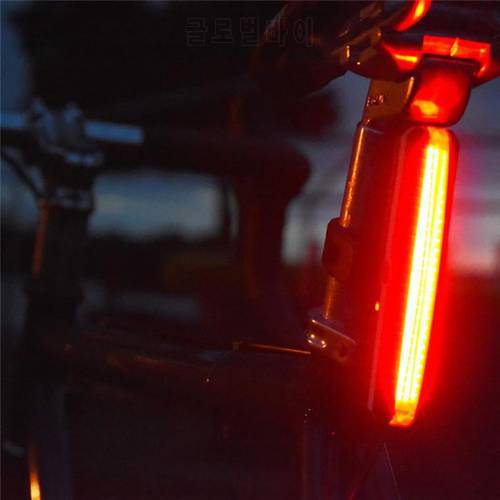 250mAh Bike Taillight 150 Lumen Waterproof USB Bicycle Rear Light Flashing Modes Night Cycling Warning Light Bike Accessories