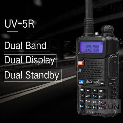 Baofeng UV-5R 8W High Power 8 Watts powerful Walkie Talkie long range 10km VHF/UHF dual Band Two Way Radio pofung uv5r hunting