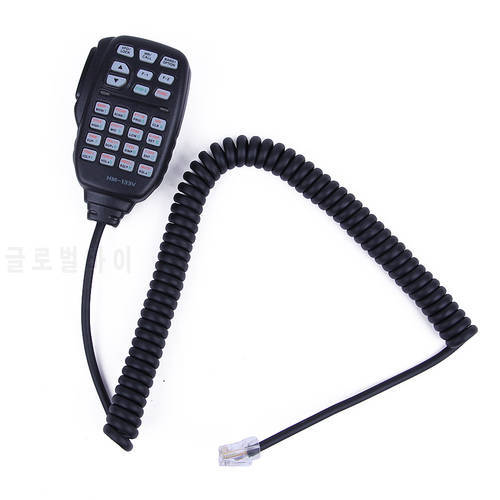 for ICOM Mobile Radio Handheld Speaker Microphone Mic with Keypad Lighting HM-133V For IC radio IC-2200H IC-V8000 walkie talkie