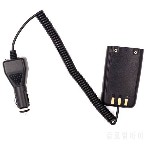 12V DC Portable Battery Eliminator Car Charger & Plug Adapter for QYT KT8R Walkie Talkie Accessories Mobile Charging