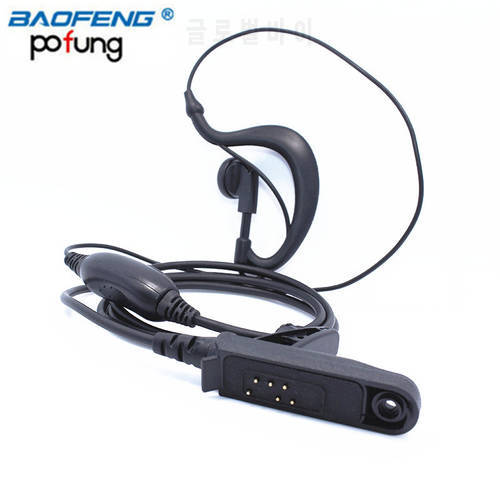 BAOFENG UV-9R Plus Waterproof Walkie Talkie Headset Earpiece Microphone for BF-9700 UV-XR Two Way Radio Accessories