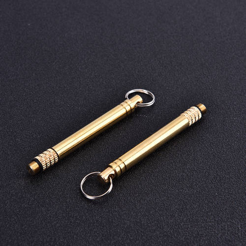 2PCS 5.8CM Pocket Toothpick Waterproof Multi-function Fruit Fork For Outdoor Camping hiking and travel Itanium alloys