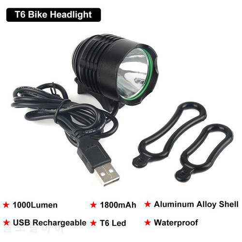 Luz Bicicleta Rechargeable Bike Lights Front HeadLight Waterproof LED Lamp Powerful Flashlight Lamp Cycling Bicycle Accessories