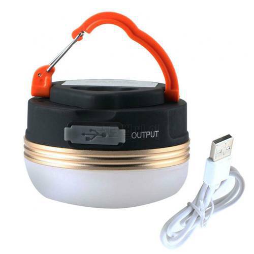 Lamp Portable LED Magnetic USB Rechargeable Light Outdoor Camping Tent Lantern