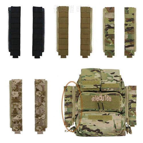 1 Pair Tactical Hunting Molle Side Zipper Panel for CP1.0 / CP2.0 Zip Back Pack