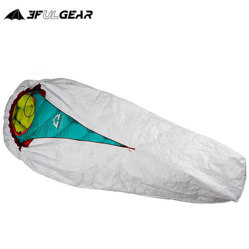 3F UL GEAR Upgrade TYVEK Sleeping Bag Cover Ventilate Moisture-proof Warming Every Dirty Inner Liner Bivy Bag Camping Equipment