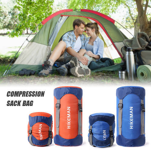 Compression Sack Sleeping Bag Stuff Sack Water-Resistant & Ultralight Outdoor Storage Bag Space Saving Gear for Camping