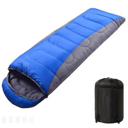 Sleeping Bag for Adults Spliced Envelope Sleeping Bags Warm Lightweight with Compression Sack for Hiking Camping