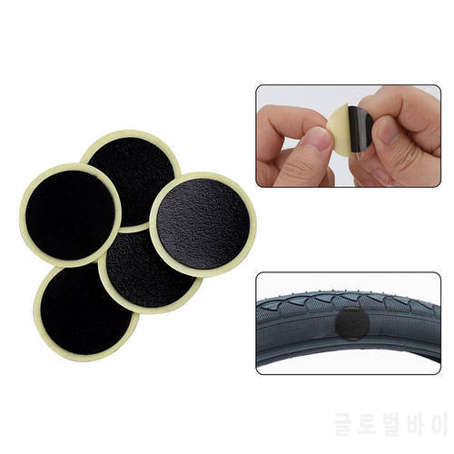 Bike Ultra Thin Tire Patches No-Glue Adhesive Fast Repair Tyre Tube Outdoor Cycling MTB Bicycle Repair Tool