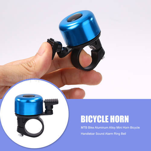 Sound Alarm Ring Bell MTB Cycling Bicycle Handlebar Bike Aluminum Alloy Horn Portable Waterproof Cycling Elements