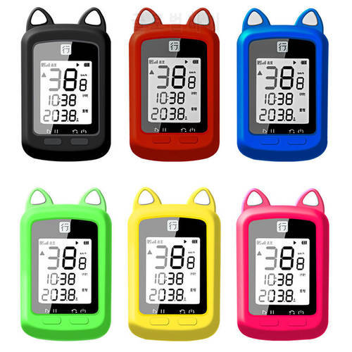 Silicone Cover Protective Case For XOSS Bike Computer G+ Wireless GPS Computers Waterproof Silica Gel Computer Cover Bike Parts