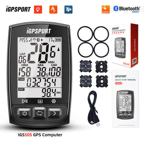 iGPSPORT iGS50\100S Cycle bike Computer Wireless GPS Speedometer Bicycle Digital Stopwatch Cycling Odometer ANT+ for Garmin\XOSS