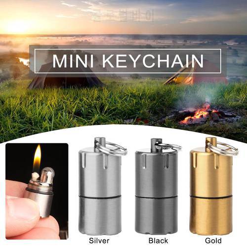 Decorative Mini Keychain Mental Key Chain Bag Charms Multifunction EDC Tool Outdoor Hunting Survive Tackle Tool