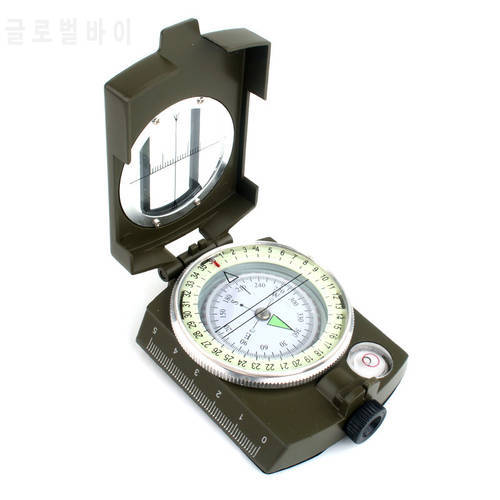 New multi-function compass mountaineering outdoor camping equipment compass luminous foldable portable compass wholesale