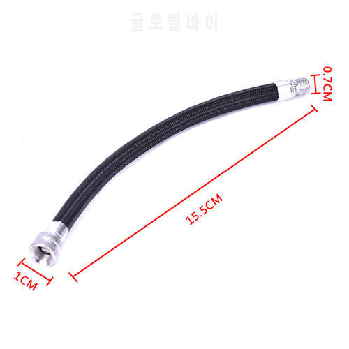 1PC Portable Bike Pumping Service Parts Longer Rubber Bicycle Pump Extension Hose Tube Pipe Cord for Schraeder Valve