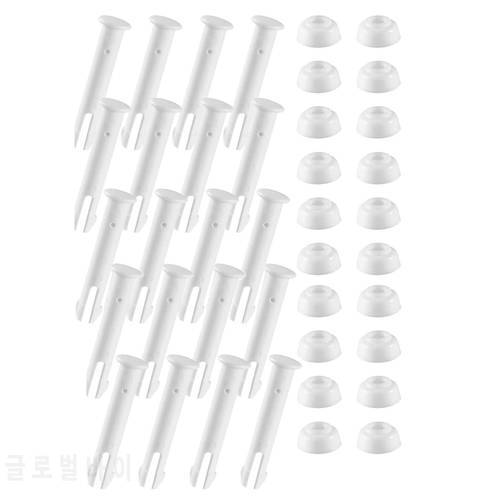 20Pcs ABS Pool Joint Pins, 6cm/2.36in Cap Set Seals for Intex Swimming Pool Replacement Parts 28270-28273