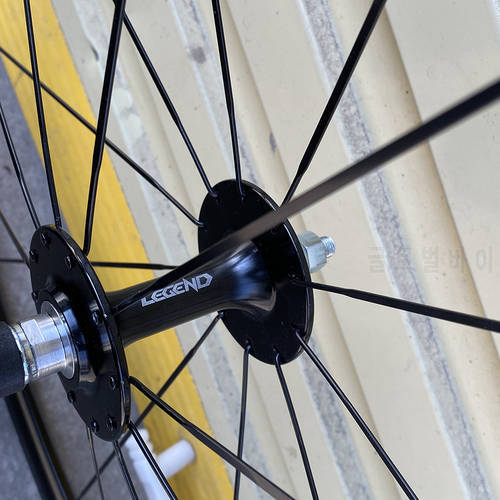 Legend 20 24 Holes Fixie Hubs Fixed Gear Bicycle Single Speed Bike Bearing Hub For Flat Spokes Wheelset Double FIXIE Thread