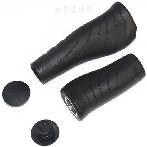 1 Pair TPR Rubber Bicycle Grips Mountain Bike Gear Shift Grips Cover for MTB,Road Bike Bicycle Grips